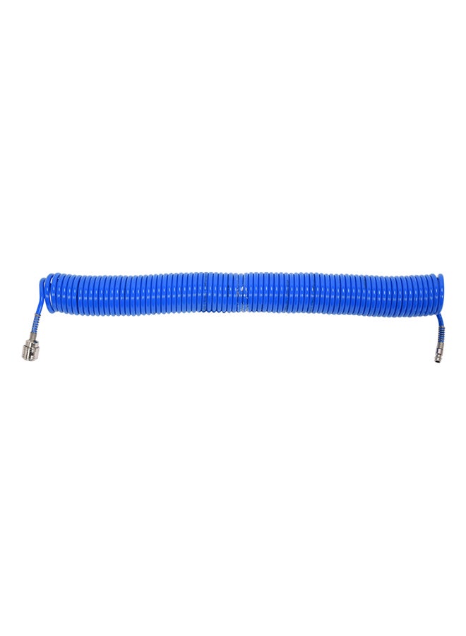 Yato Spiral Recoil Air Hose Pu 15m Internal Ø5.5mm YT-24203 Blue 15000x5.5x8mm - Image 1