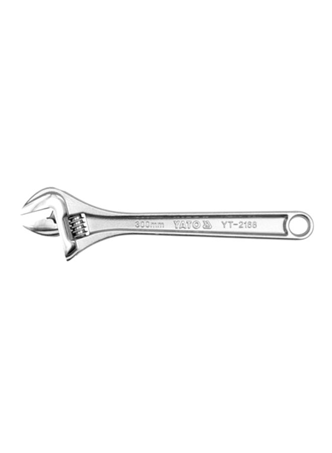 Yato Adjustable Wrench 300mm YT-2168 Silver 300mm - Image 1