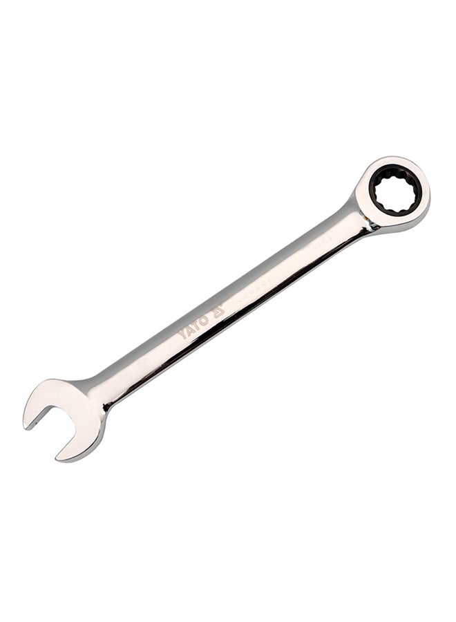 Yato Combination Ratchet Wrench 17mm W/Plastic HangerYT-0198 Silver - Image 1