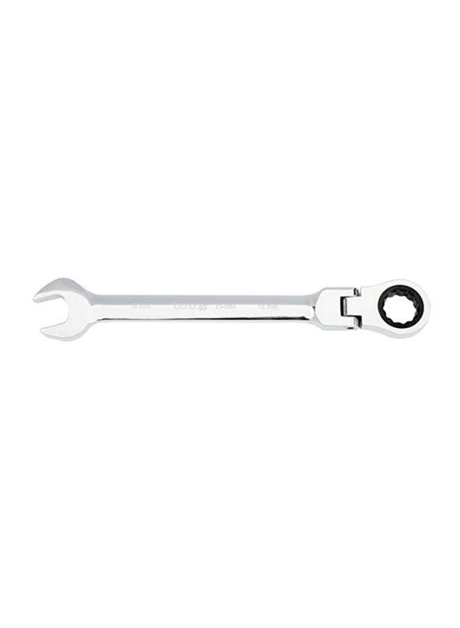 Yato Flexible Combination Ratchet Wrench 17mm W/Plastic Hanger YT-1683 Silver