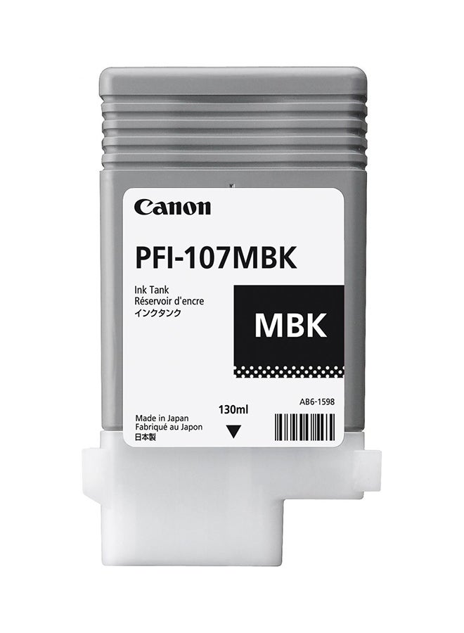 Canon PFI 107 Plotter Ink Tank Cartridge black