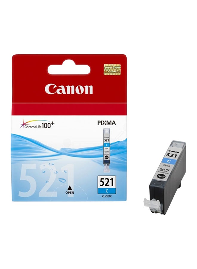 Canon CLI 521 High Yield Ink Cartridge Cyan