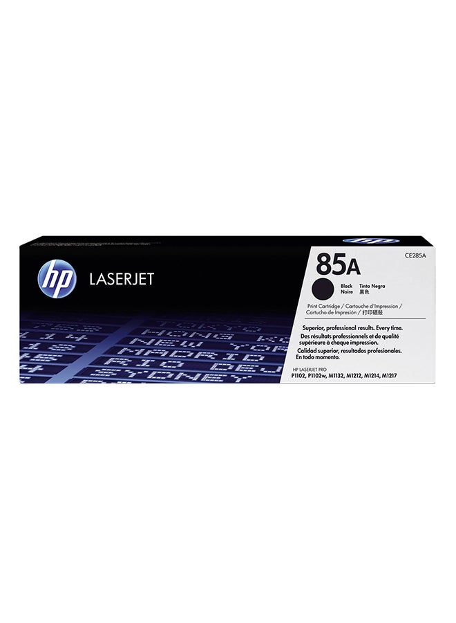 خرطوشة حبر أسود لطابعات إتش بي ليزر جيت P1102‎‎/‏ 1102w، طراز CE285A أسود - v1553693158/N22832306A_1