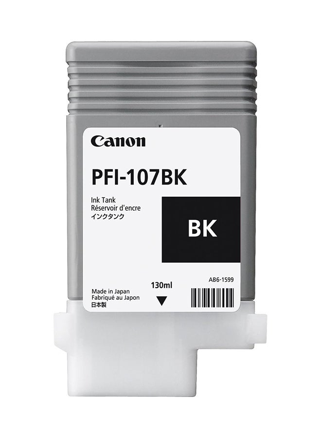 Canon Plotter Ink Tank Cartridge PFI 107 Black black