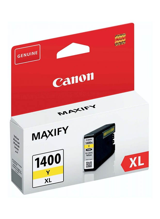 كانون خرطوشة حبر طابعة ماكسيفاي 1400XL أصفر
