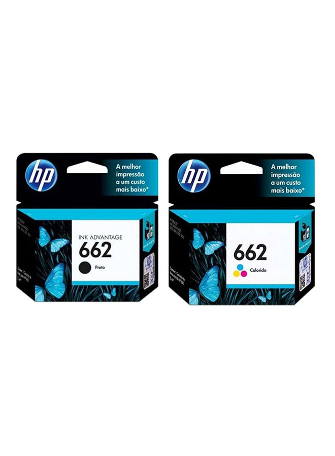 HP 2-Piece Designjet Ink Cartridges Set black