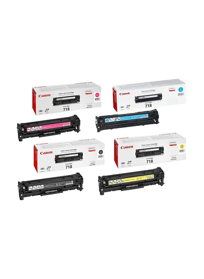718 Laser Ink Toner 4 Color Set Yellow/Blue/Black - v1553693174/N22832145A_1
