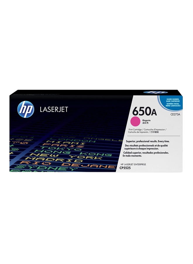 HP 650A Laserjet Ink Cartridge Magenta
