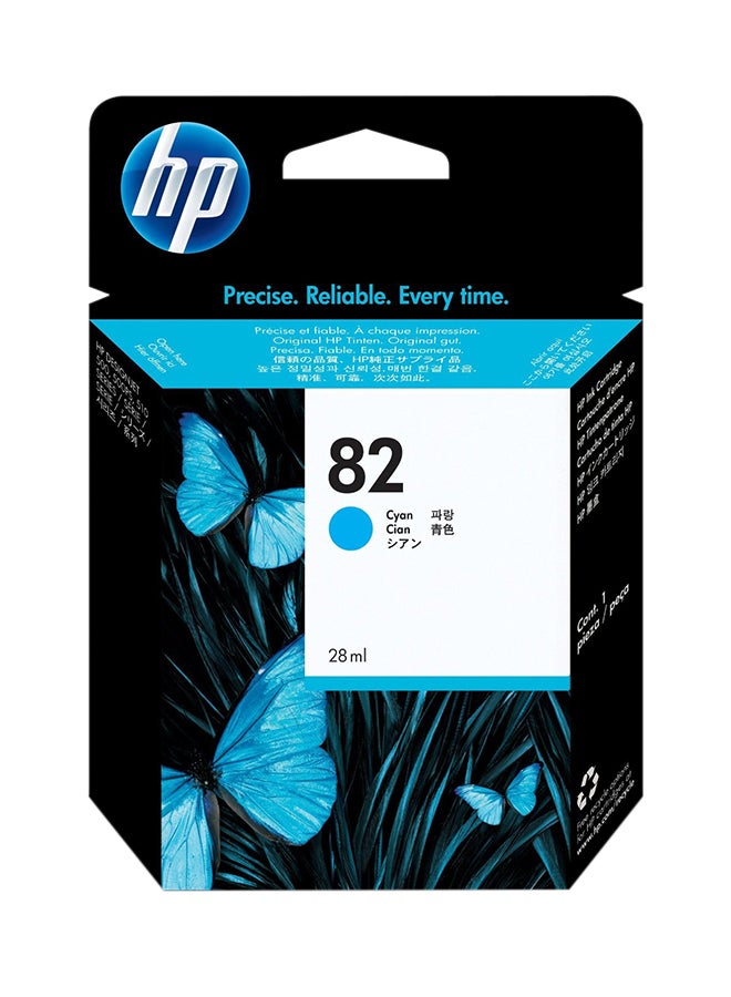 HP خرطوشة حبر تصوير 82 بديلة أزرق سماوي