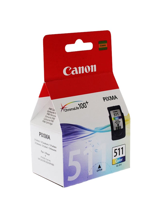 Canon Pixma Chromalite 100 Plus Cl-511 Ink Cartridge White/Red - Image 1