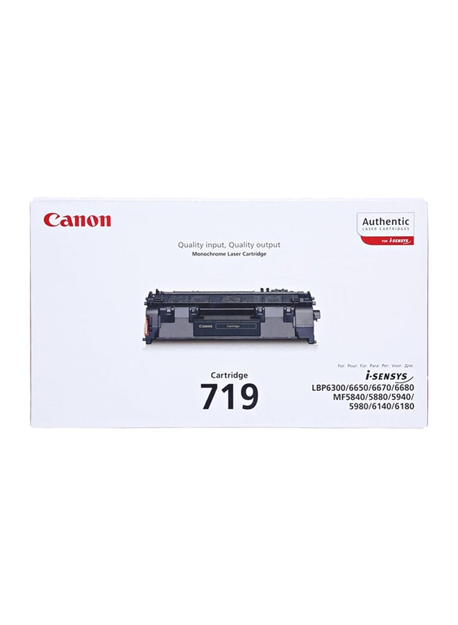 Canon 719 Replacement Laser Cartridge Black