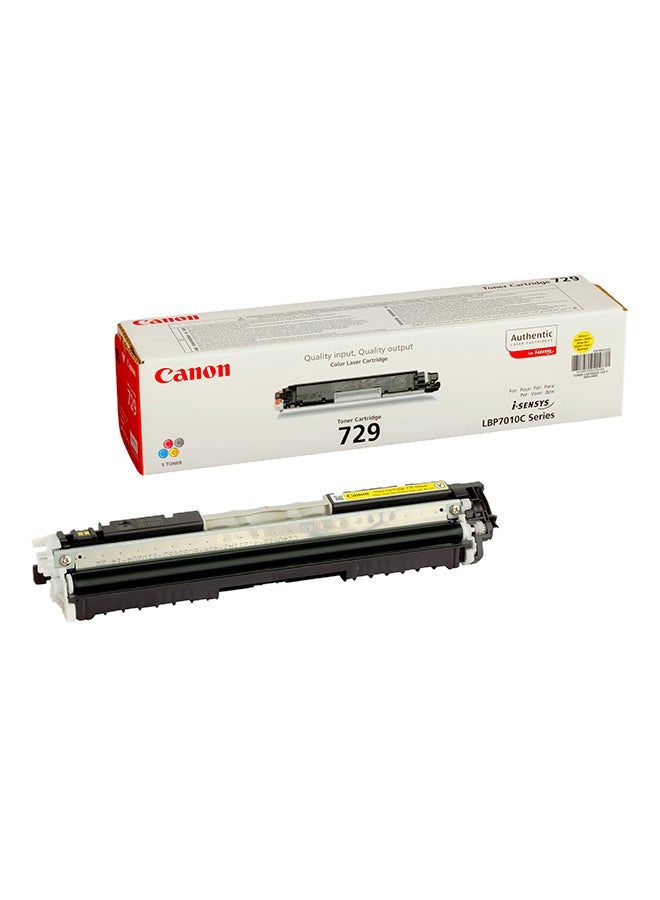Canon Toner Cartridge, yellow [ep-729y] Yellow
