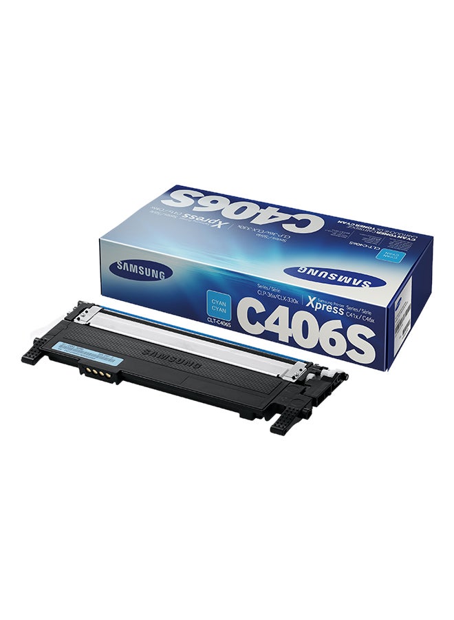 سامسونج خرطوشة حبر هاي ييلد C406S أزرق سماوي