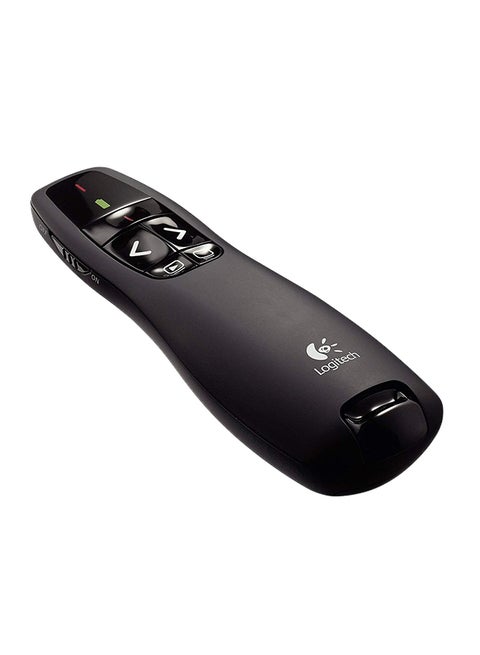 Logitech R400 Wireless Presenter - Black black