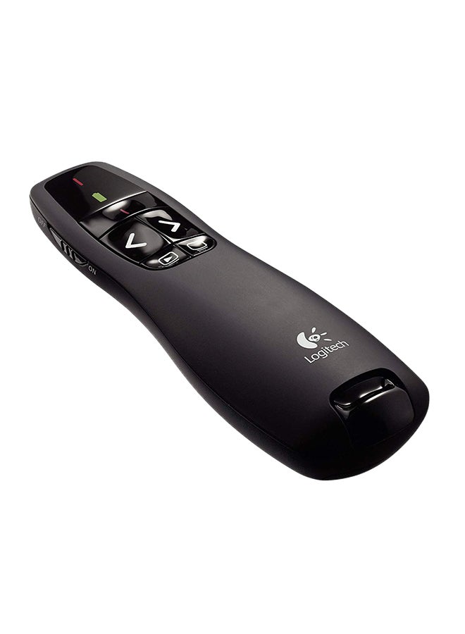 Generic - Logitech R400 Wireless Presenter - Black black - Image 1