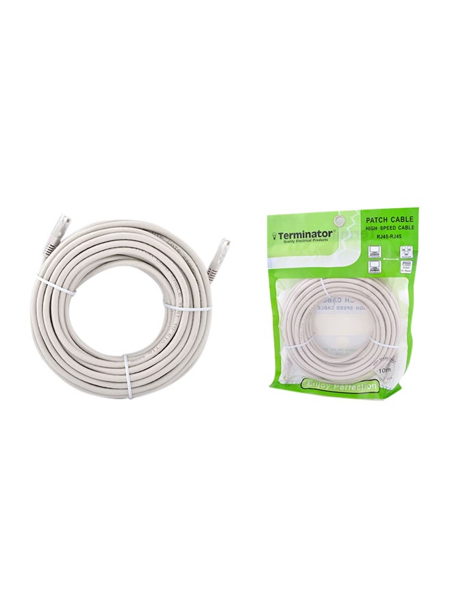 Terminator High Speed Patch Cable Cat6 White