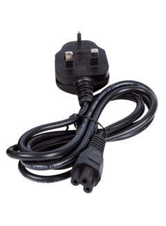 Generic 3 Pin UK Power Cord Main Lead Plug Cable black 