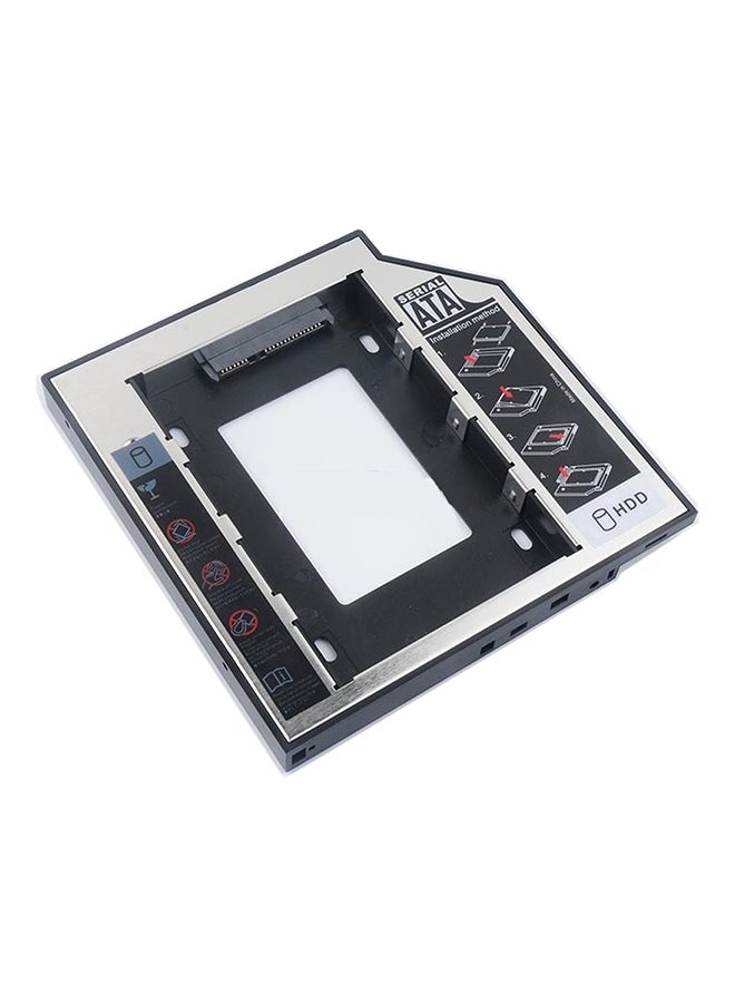 Generic - 2nd Hdd Sdd Hard Disk Caddy - 9.5mm black - Image 1