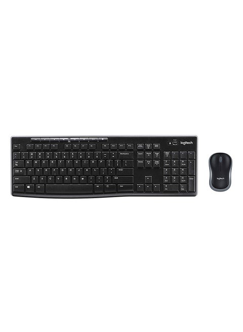 Logitech Keyboard Mk270 black