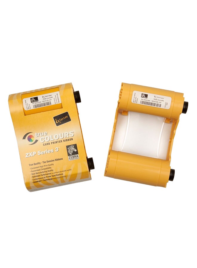 Zebra 800033-840 Id Card Printer Ribbon 200 Image