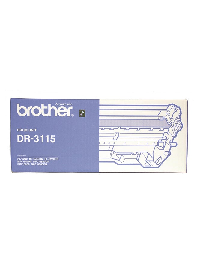 brother Drum Unit, Black [dr3115] black