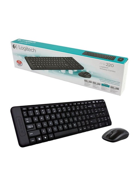Logitech Wireless Combo Mk220 With Keyboard And Mouse .