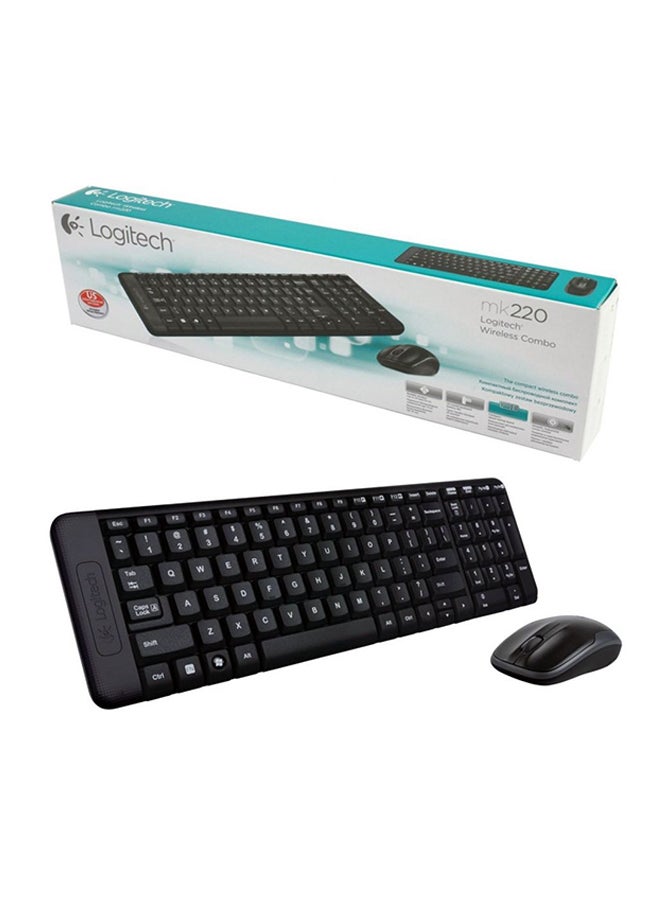Generic - Logitech Wireless Combo Mk220 With Keyboard And Mouse . - Image 1
