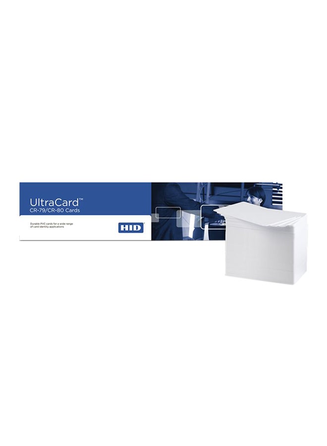 Cr79 Cr80 Ultra Card For Id Card Printers - Box Of 500 Cards