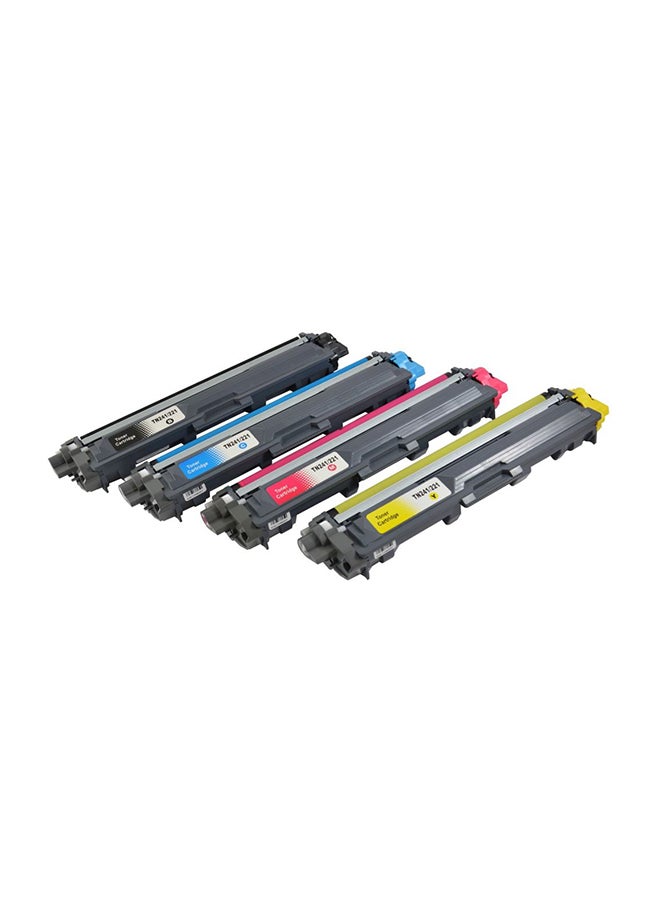 طقم خرطوشة حبر من 4 قطع متعدد الألوان