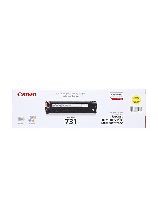 Canon 731 Toner Cartridge Yellow