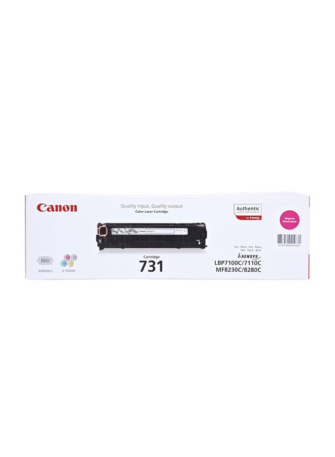 Canon 731 Toner High Yield Ink Cartridge Magenta