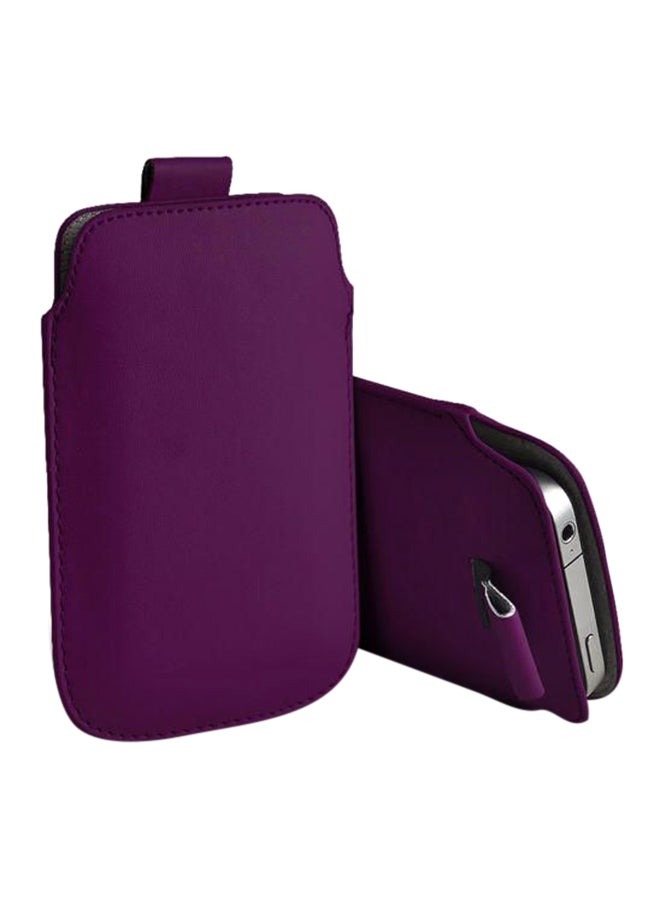 Generic - PU Leather Pull Tab Mobile Phone Case Cover Skin Pouch For Apple 4.7 Inch iPhone 6 multicolour - Image 1