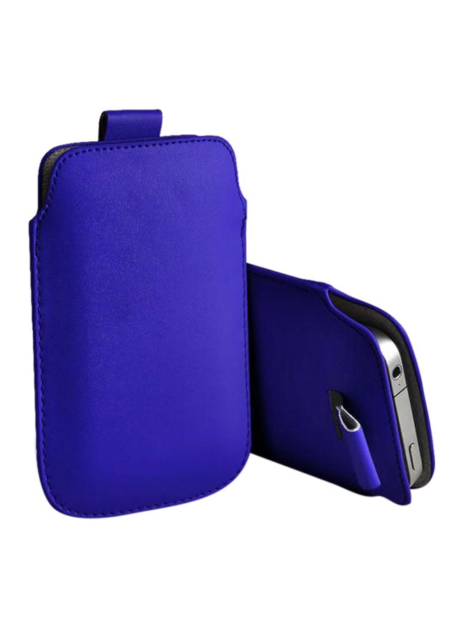 Generic PU Leather Pull Tab Mobile Phone Case Cover Skin Pouch For Apple iPhone 5 5S 5C multicolour 