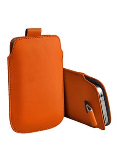 PU Leather Pull Tab Mobile Phone Case Cover Skin Pouch For Apple iPhone 4S multicolour