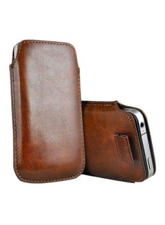 PU Leather Pull Tab Mobile Phone Case Cover Skin Pouch For Apple iPhone 5 5S 5C multicolour