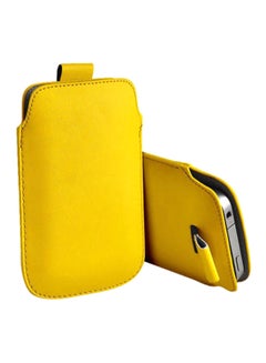 PU Leather Pull Tab Mobile Phone Case Cover Skin Pouch For Apple iPhone 4S multicolour