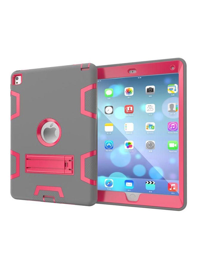 Anti Finger Rubber Shockproof Heavy Duty To Ugh Cover Smart Case For Apple iPad 2/3/4 Pink 