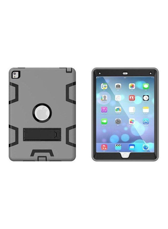 Rubber Anti Fingers Shockproof Heavy Duty To Ugh Cover Smart Case For Apple iPad Mini 7.9-Inch Grey 