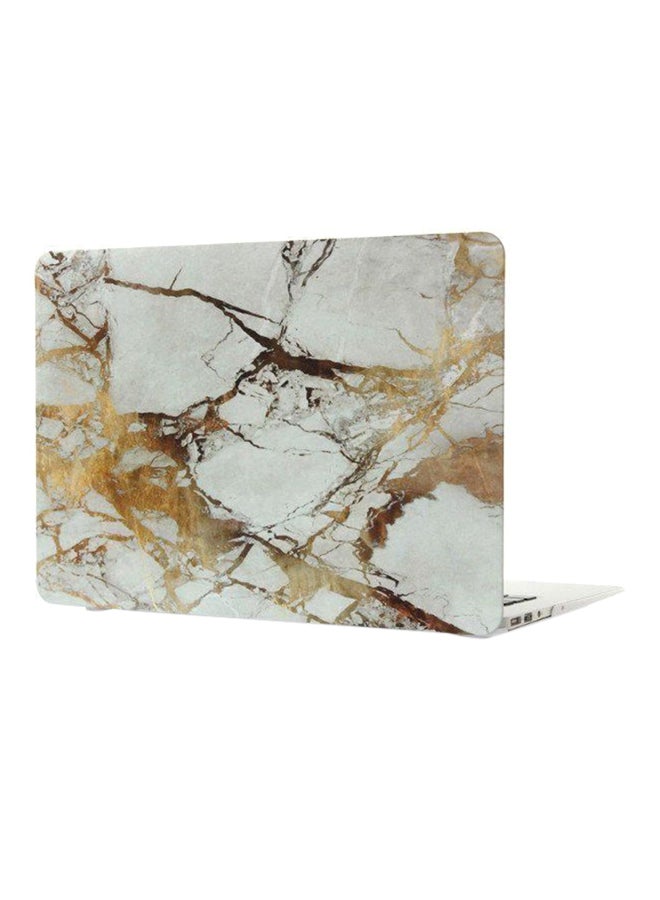 Special Design Limesto Ne Pattern Marble Hard Plastic Skin Case Cover For Apple MacBook Air 13.3-Inch Multicolour 