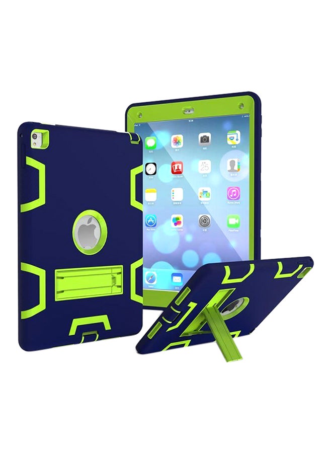 Rubber Shockproof Heavy Duty To Ugh Cover Smart Case For Apple iPad Pro 9.7-Inch Blue 