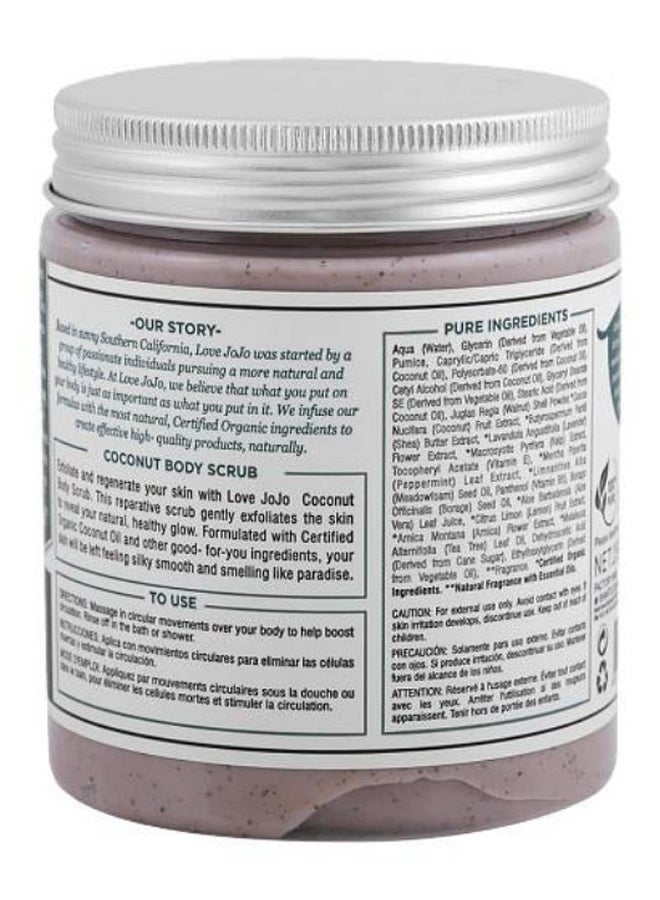 Love JoJo Coconut Smoothing Body Scrub 258ml  - Image 2