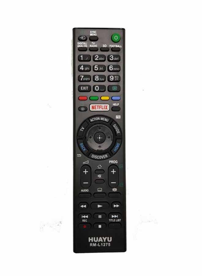 Huayu Compatible Remote Control For Sony Smart TV Black