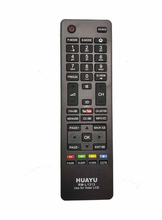 Huayu - Universal Remote Control For Haier Smart And Normal TV Black - Image 1