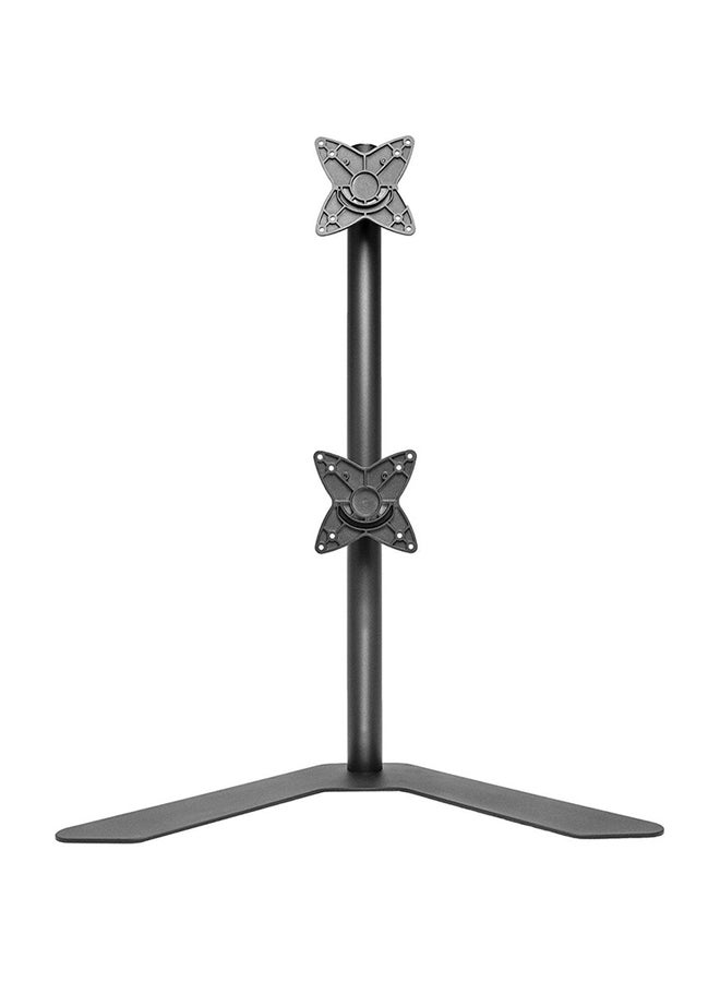 NEWSTAR Dual Vertical DeskTop Stand For LCD Monitor For Below 32 Inch Black - Image 2