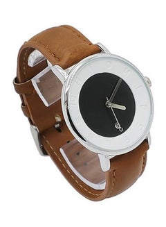 TOMI Leather Analog Watch T085/BR-BL-WH  - Image 2
