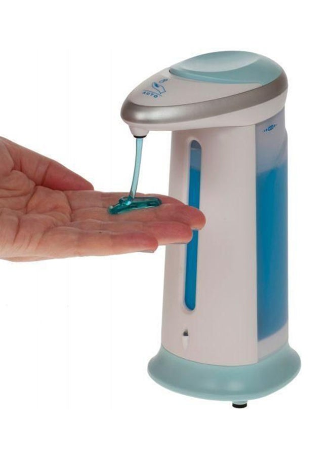 Hands Free Soap Dispenser White/Blue  - Image 2