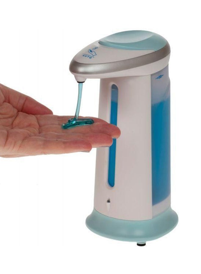 Hands Free Soap Dispenser White/Blue  - Image 2