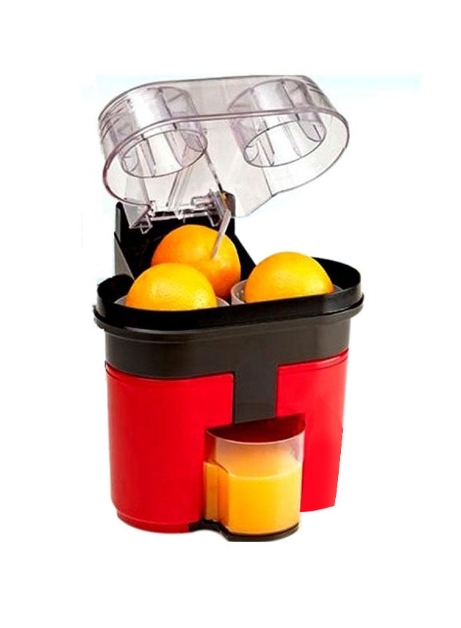 عصارة وقطاعة كونترتوب للموالح Electric Orange Cutter & Juicer أحمر وأسود