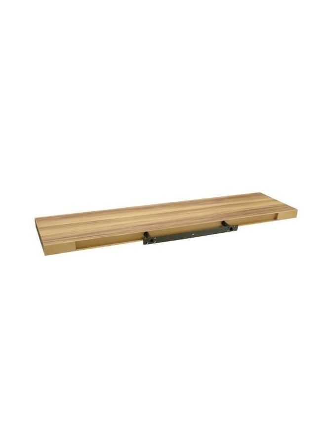 Floating Wall Mounting Shelf Beige 100x25x3.8cm  - Image 3