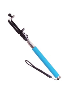 Extendable Bluetooth Selfie Stick With Remote Control For Apple iPhone 5/5C/6 Blue/Black/Silver